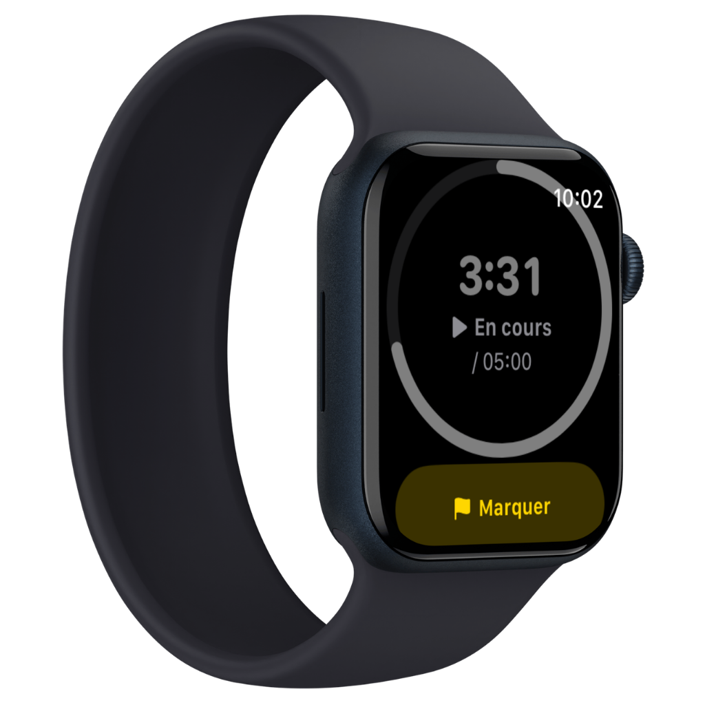 Apple Watch — marquer un repère